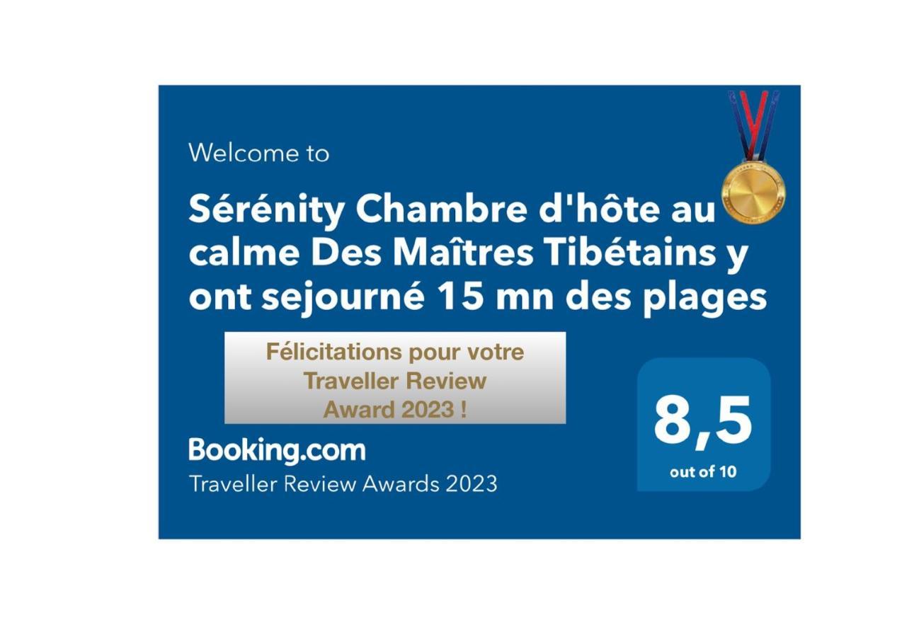 ムジャンSerenity Chambre D'Hote Au Calme Des Maitres Tibetains Y Ont Sejourne 15 Mn Des Plagesアパートメント エクステリア 写真